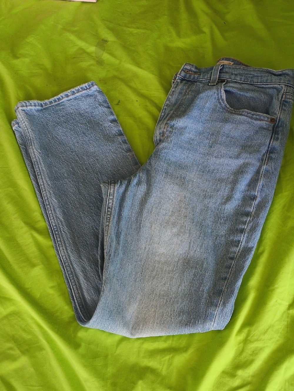 Levi's Light Blue Jeans 70's High Slim Straight Size 29